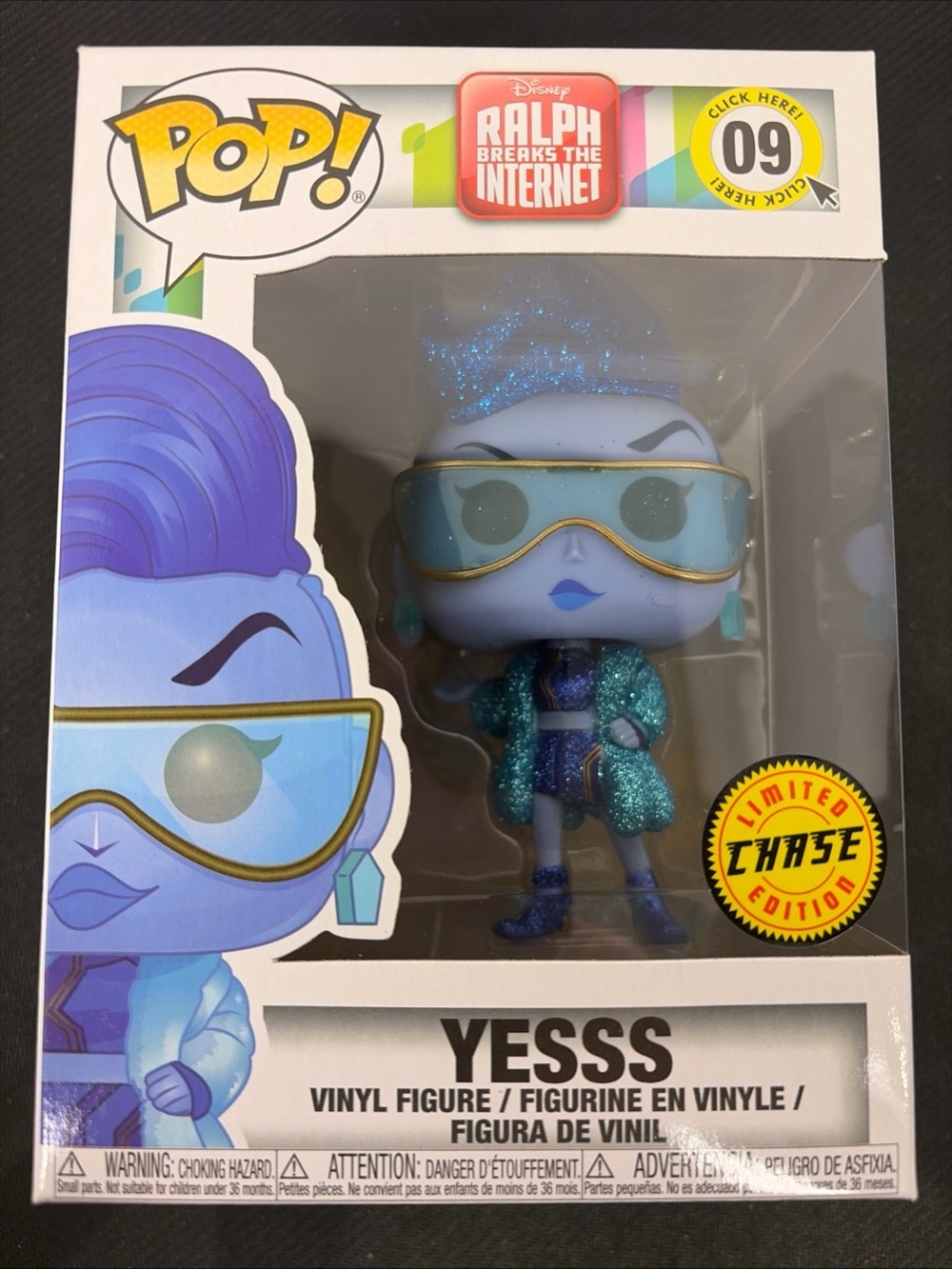 Funko Pop! Yesss Chase #09 Ralph Breaks the Internet Disney Exclusive